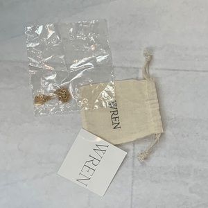 NEW Wren Gold Dipped Heart Pendant